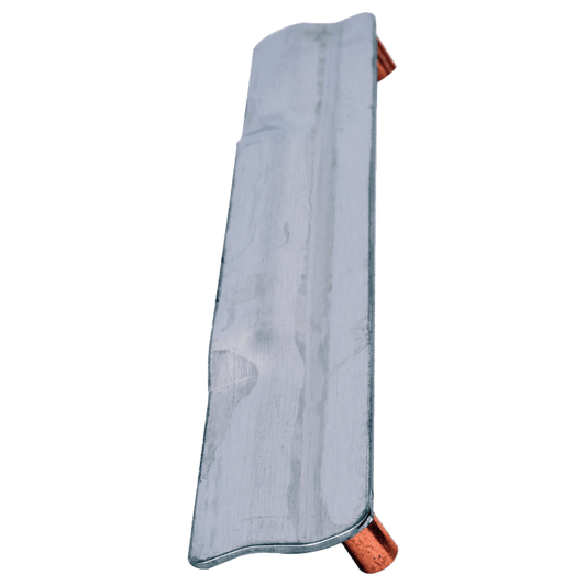 Don Jo NLP-110-630 Narrow Type Latch Protector for Outswinging Doors, 1-1/2" x 10" 12