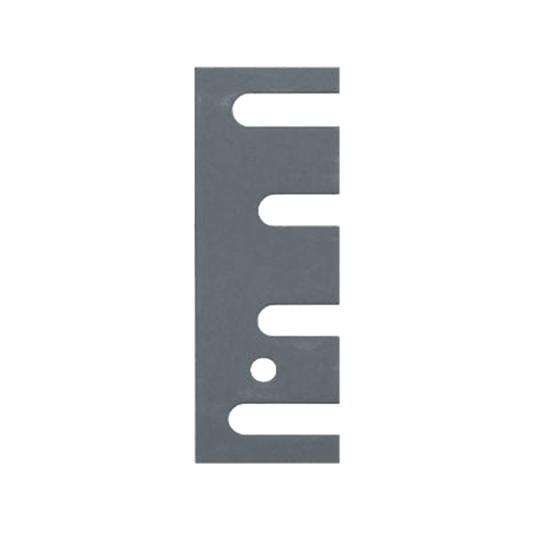 Don Jo HS-060 Hinge Shim, 16 Gauge, 4-1/2" x 1 5/8" x .060", Primed for Painting