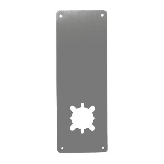 Don Jo RP-14-630-2 Remodeler Plate, 5" x 14", 2-1/8", Satin Stainless Steel Finish