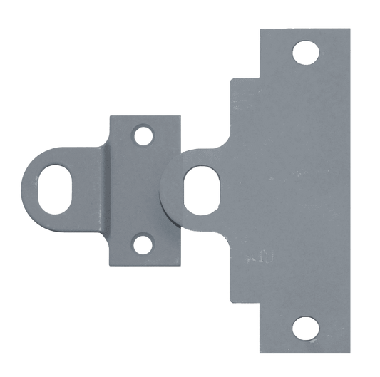 Don Jo TL-1 Temporary Lock for 4-7/8" x 1-1/4" Strike Prep, Prime Coat