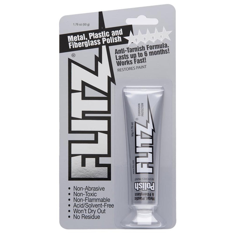 Flitz FZBP03511 Metal Polish Paste 1.76 oz (10-Pack)