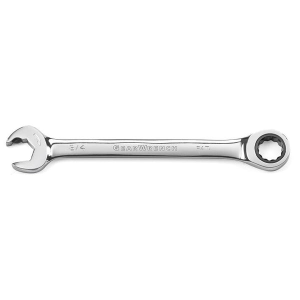 Gearwrench 85513 13mm 72-Tooth 12 Point Open End Ratcheting Combination Wrench