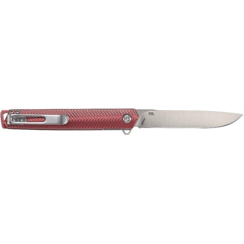 CRKT 820BXP Stylus Folding Knife Assisted Opening 3 1/5" Blade, Maroon