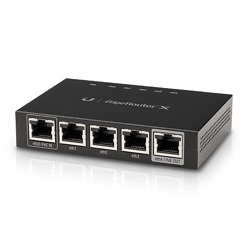 Ubiquiti ER-X EdgeRouter X Gigabit Router Advanced Network Management