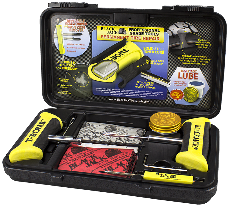 BlackJack Tire Supplies KT-340 Repair Tire Repair Kit (40 Repairs)