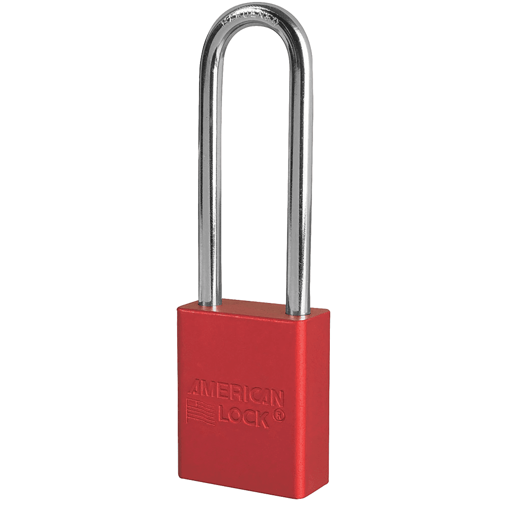 American Lock A1107-RED, 1-1/2