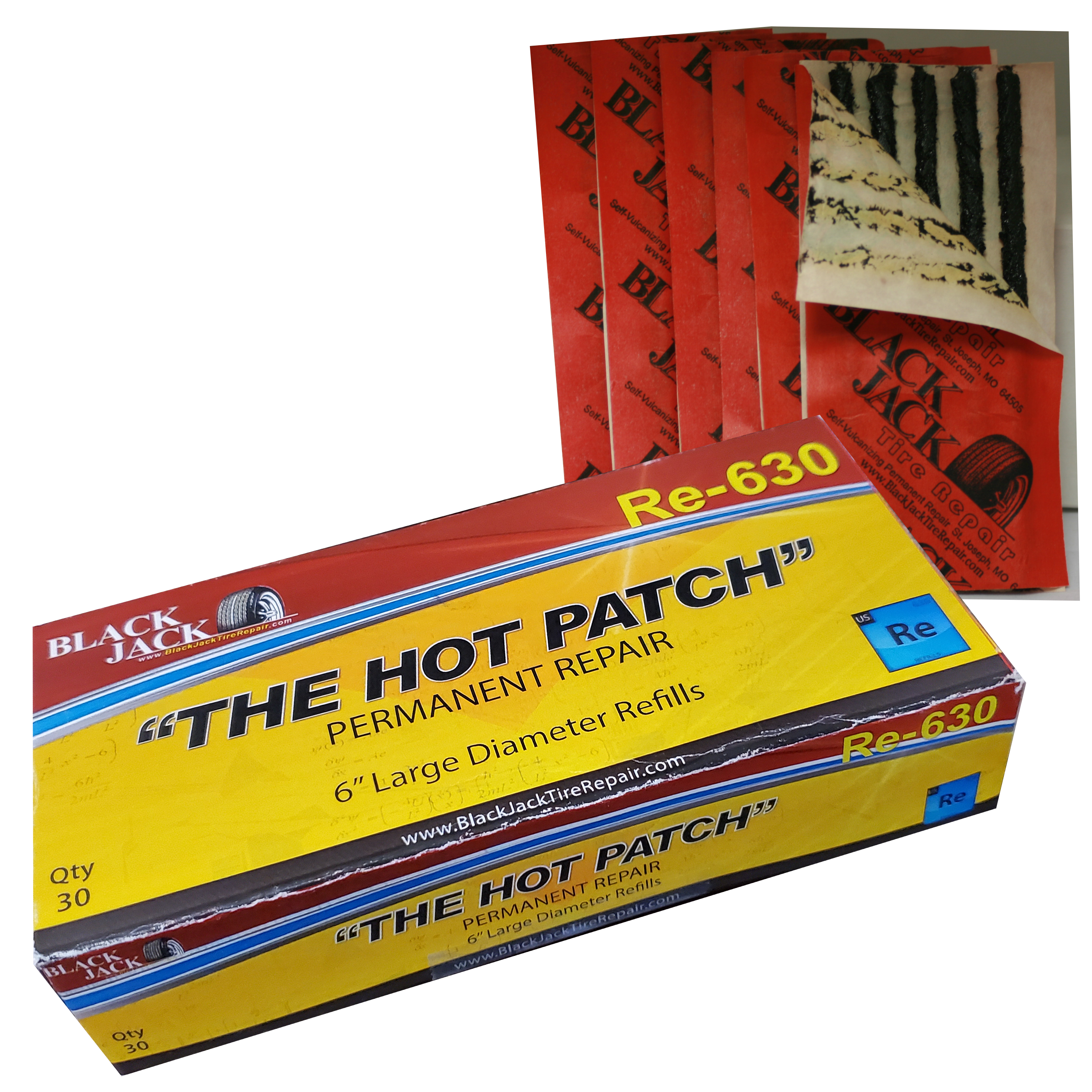 BlackJack Tire Supplies RE-630 Large Diameter Refills 6