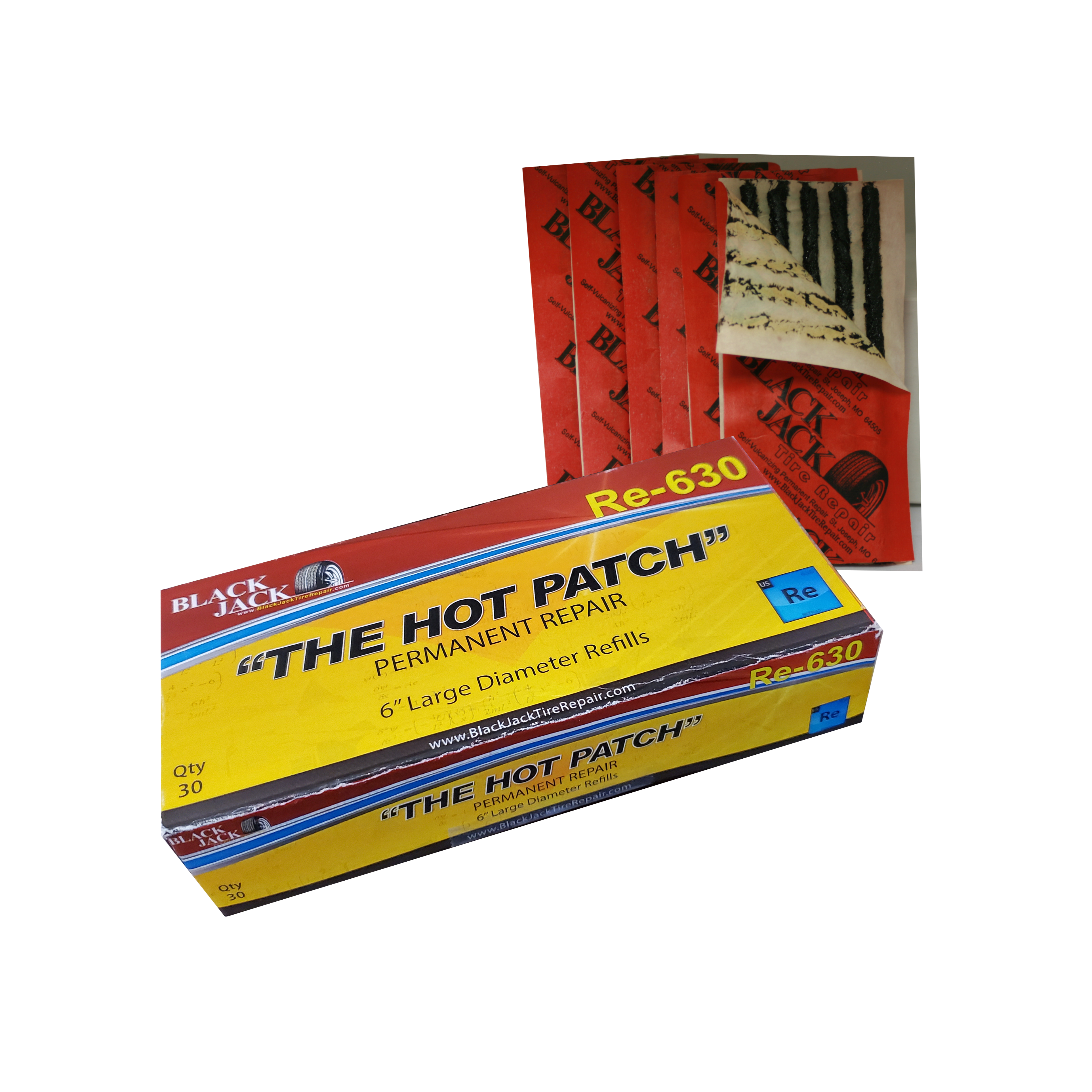 BlackJack Tire Supplies RE-630 Large Diameter Refills 6