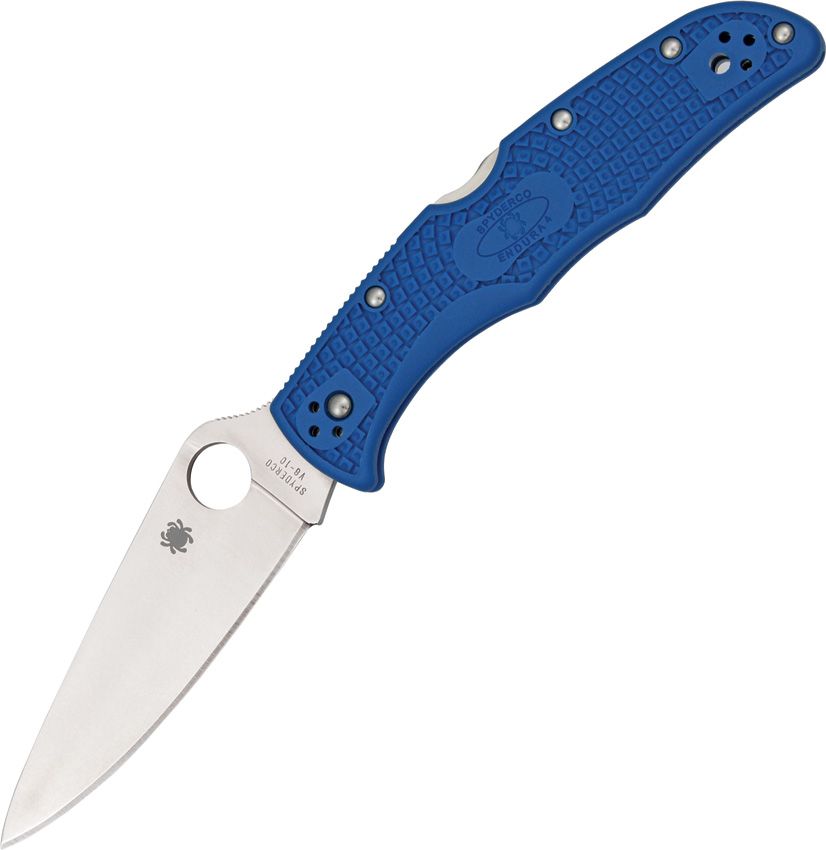 Spyderco SC10FPBL Endura 4 Lockback, Blue