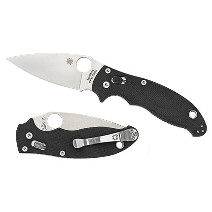 Spyderco C101GP2 Manix 2 SL/PL BLK G10