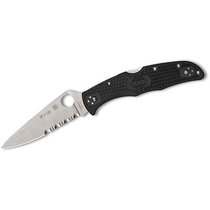 Spyderco C10FPSBKRD Endura SL/PS Black w/ Red Line