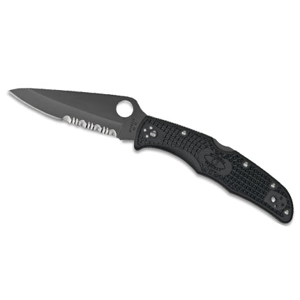 Spyderco C10PSBBK Endura BL/PS 3.7" Black