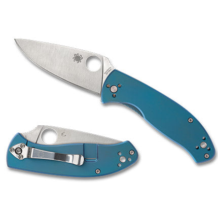 Spyderco C122TIBLP Tenacious PL STS/Blue