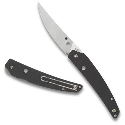 Spyderco C242CFP Ikuchi 3.26" SL/PL CF