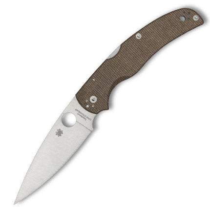 Spyderco C244MPCW Native Chief Brown Canvas
