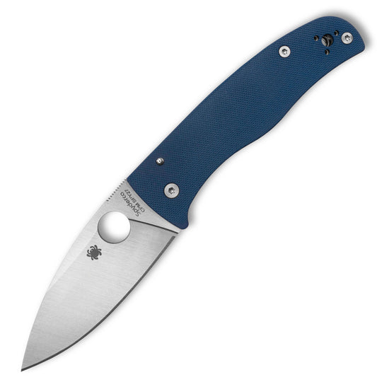 Spyderco C263GPCBL Bodacious 3.63" DRP G-10