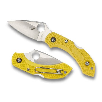 Spyderco C28PYL2 Dragonfly 2 Yellow SL/PL