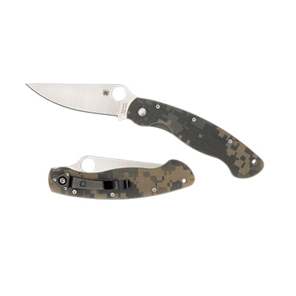 Spyderco C36GPCMO Military SL/PL Camo G~10