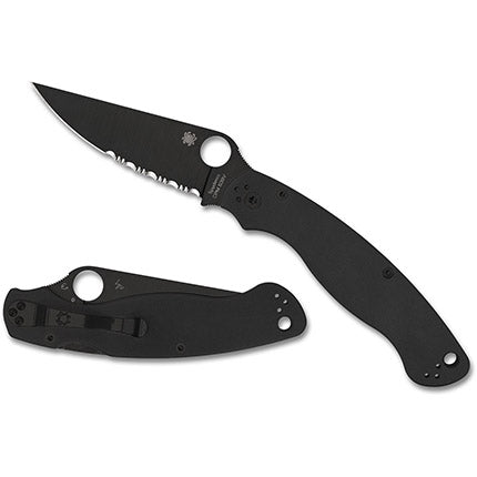 Spyderco C36GPSBK2 Military 2 Black G-10 Black