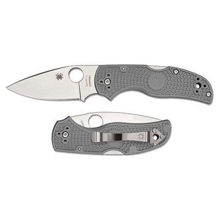 Spyderco C41PGY5 Native 5 SL/PL Gray FRN