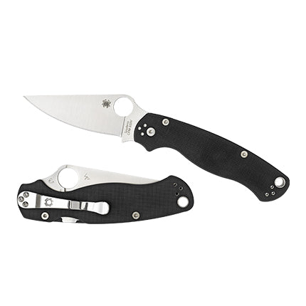Spyderco C81GP2 Paramilitary 2 SL/PL Black