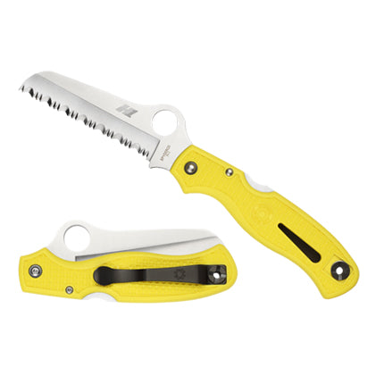 Spyderco C89SYL Atlantic Salt SL/FS Yellow FRN
