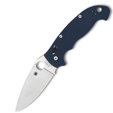 Spyderco C95GPCBL2 Manix 2 XL Cobalt Blue G-10