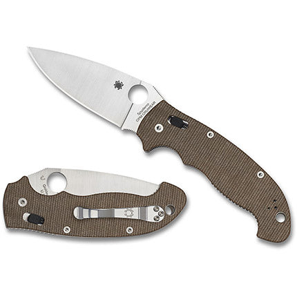 Spyderco C95MPCW2 Manix 2 XL Brown Canvas Micart