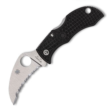 Spyderco MBKHBS Manbug Black Hawkbill
