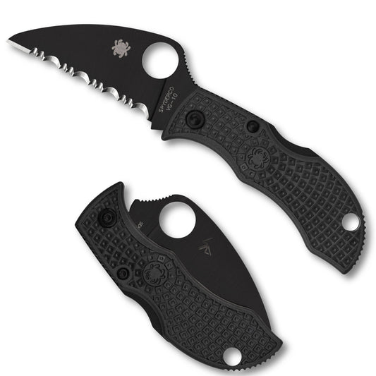 Spyderco MBKWSBK&nbsp;Manbug 1.91" Black/Black