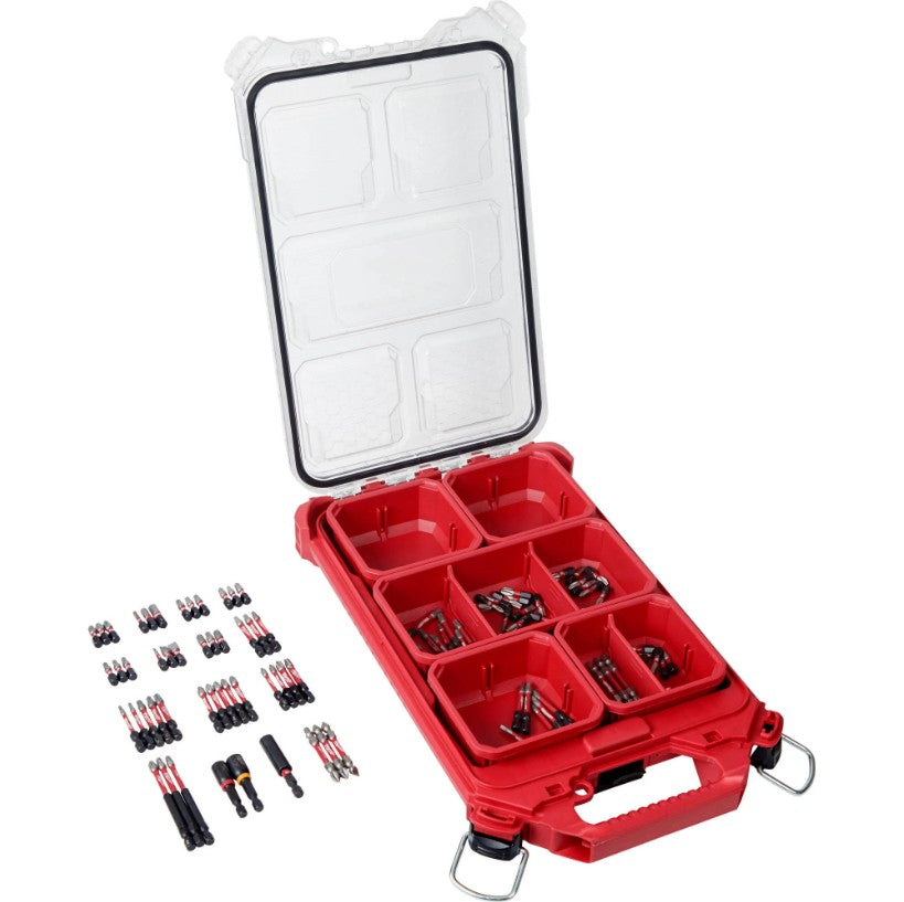 Milwaukee 48-32-4082 SHOCKWAVE Impact Duty Driver Bit PACKOUT (100-Piece Set)