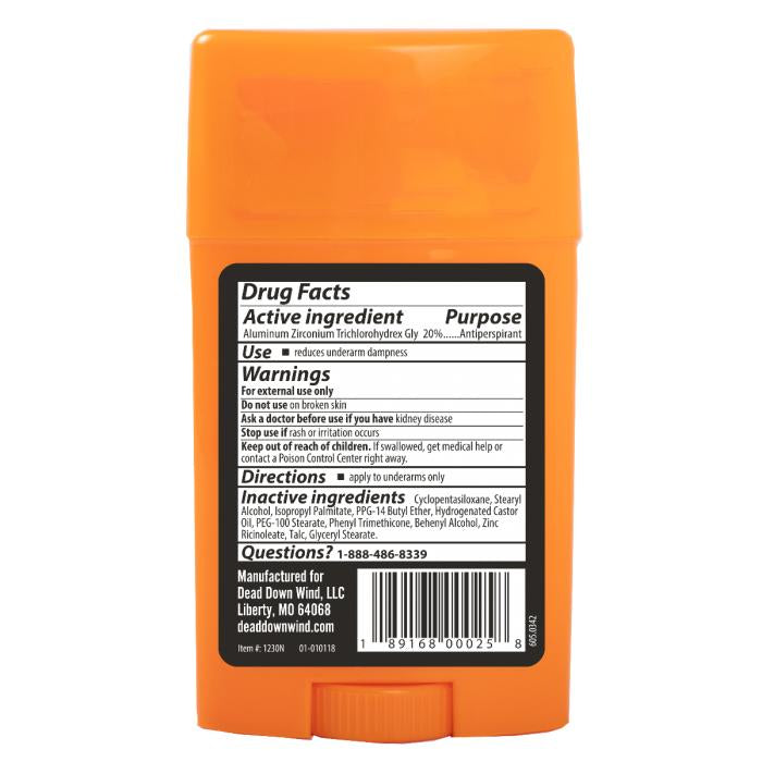 Dead Down Wind 1230N Antiperspirant/Deodorant - 2.25 oz