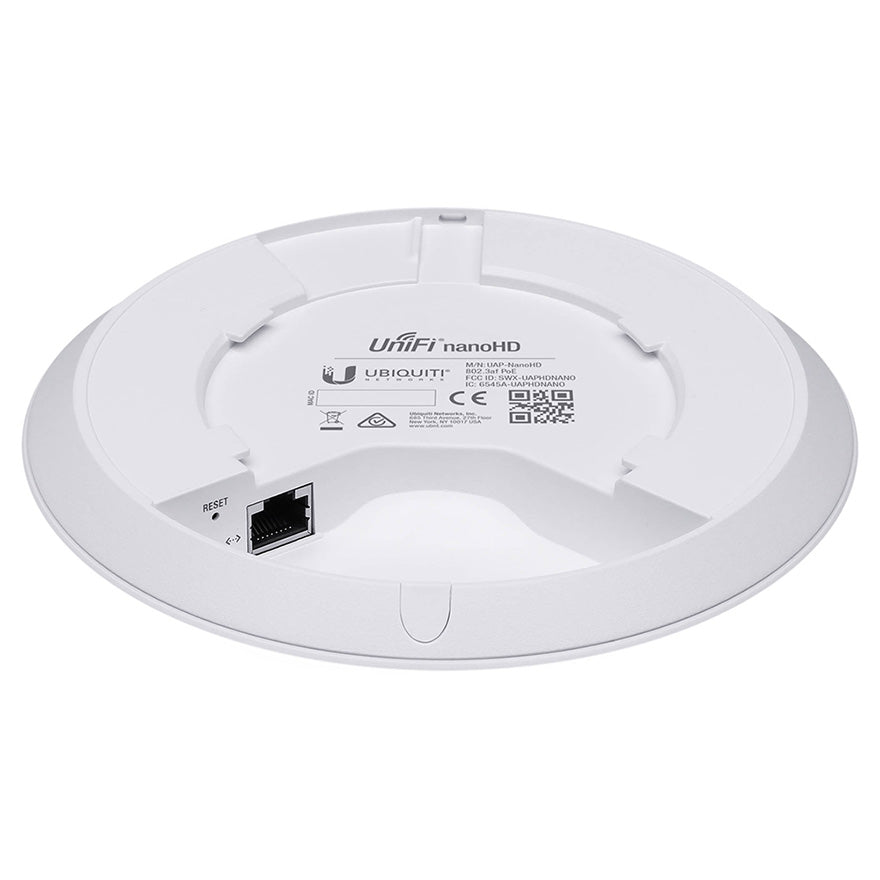 Ubiquiti UAP-NANOHD-US UniFi AP AC NanoHD 802.11ac Wave 2, White