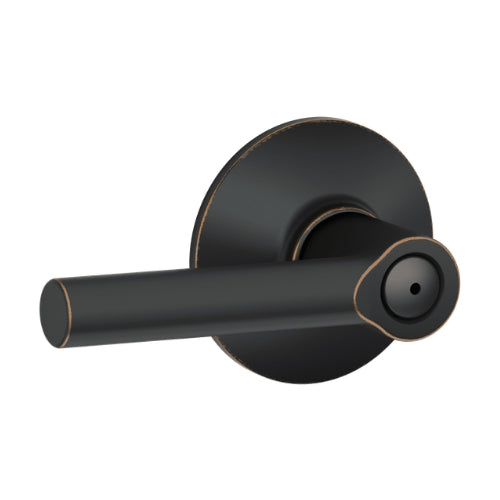 Schlage F40 BRW Privacy Broadway Lever Lock