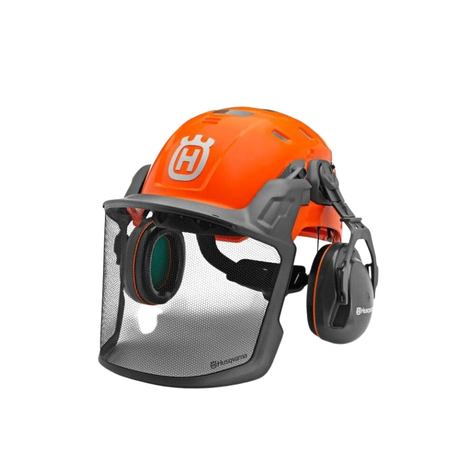 Husqvarna 588646001 Technical Forestry Helmet 6-Point Ratchet System