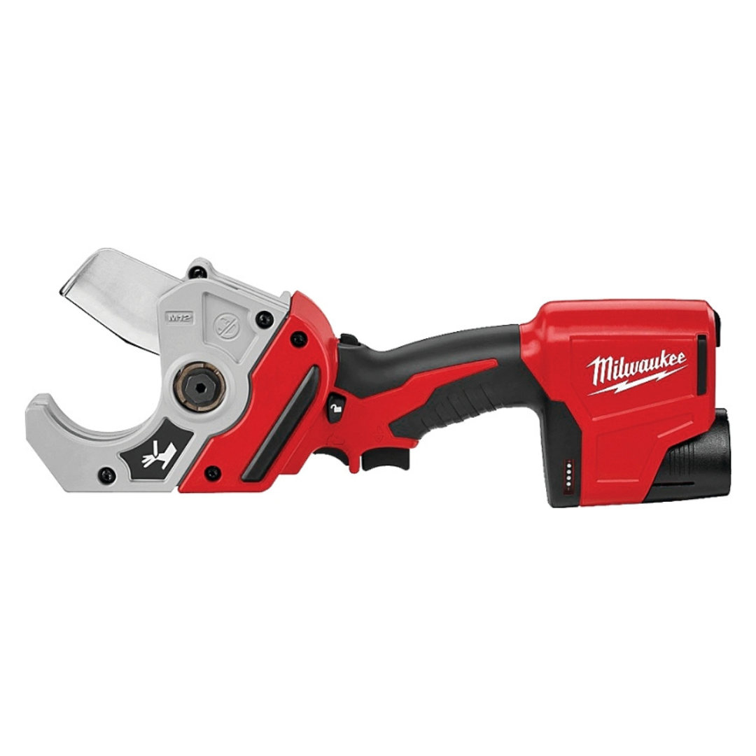 Milwaukee 2470-21 12V Plastic Pipe Shear Kit 2” Cutting Capacity