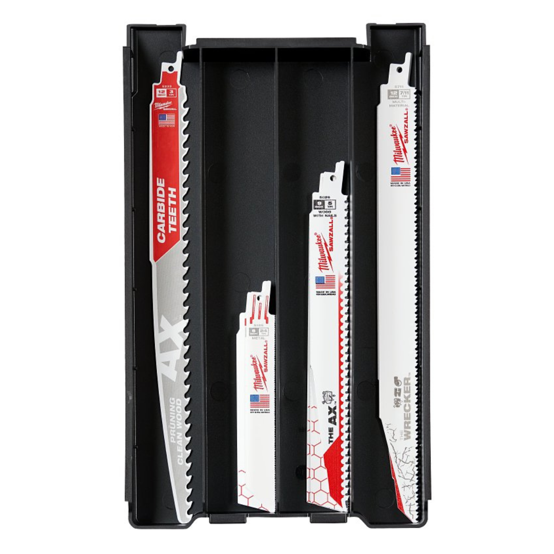 Milwaukee 49-22-5641 Reciprocating Saw Blade Kit Carbide Tipped (15-Piece)
