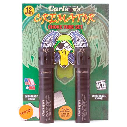 Carlson’s 11562 Cremator Waterfowl Mid- and Long-Range Ported Choke Tubes for 12 Gauge Beretta Optima HP, .708 & .718 (2-Count)