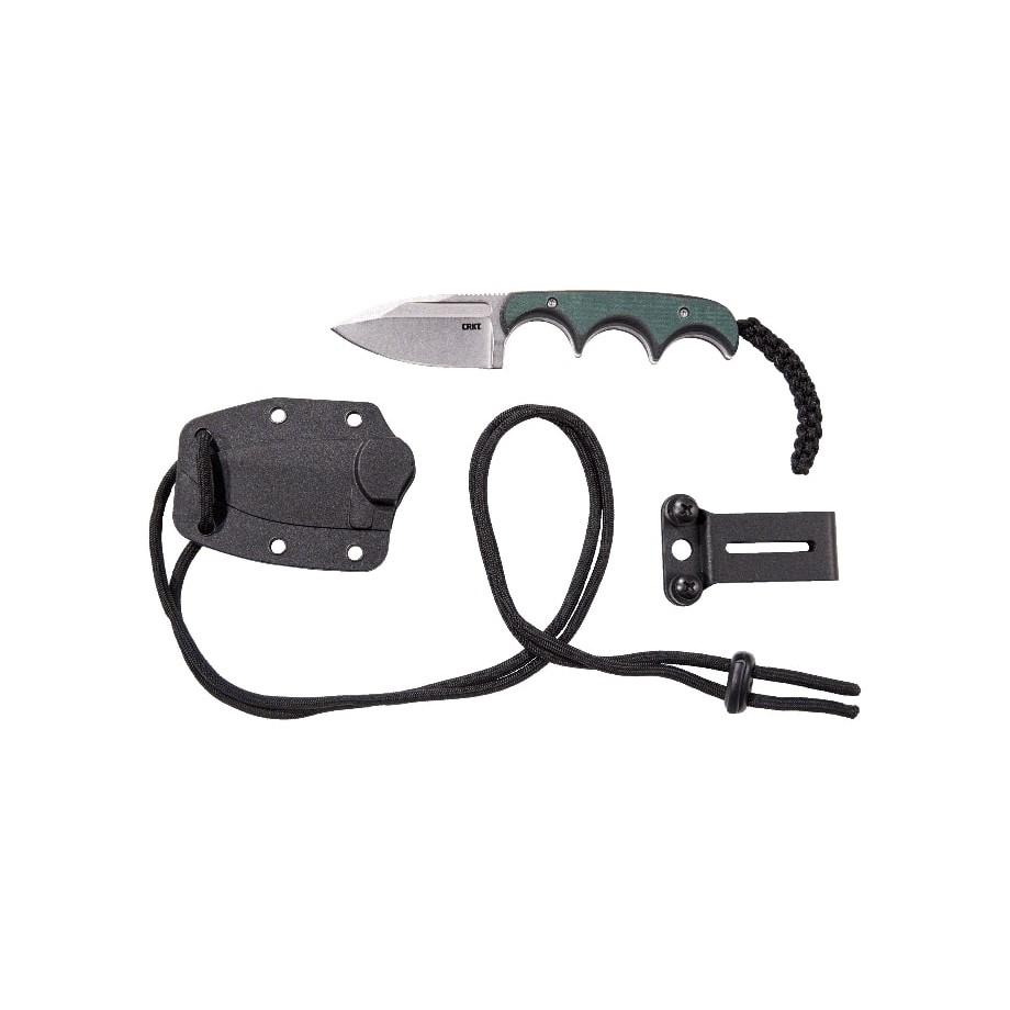 CRKT 2396 Minimalist Spear Point Fixed Knife Spear Point Blade 2-1/8