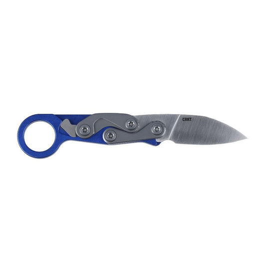 CRKT 4050 Provoke EDC Folding Knife Drop Point Blade 2-1/2", Blue