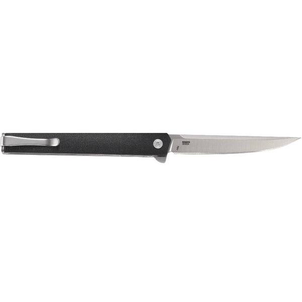 CRKT 7097 Flipper Folding Knife 3 3/8", Blade Black