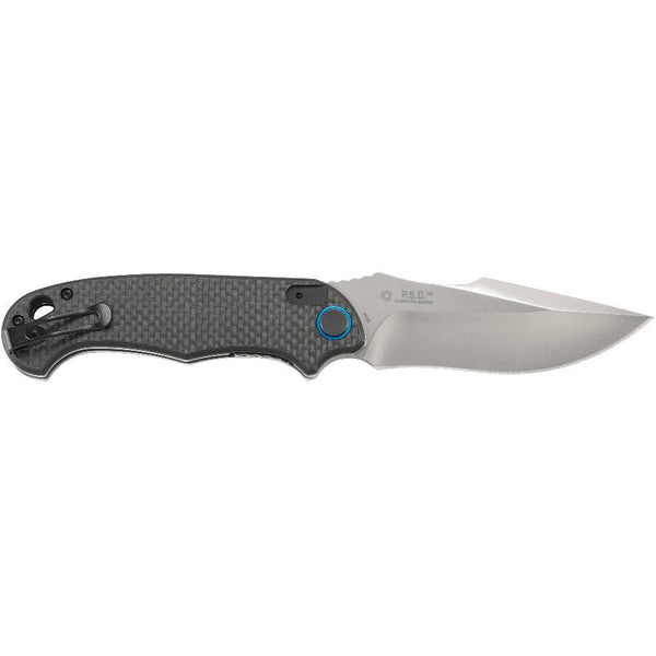 CRKT 7920 Folding Knife Assisted Opening 3 5/8" Blade, Carbon Fiber