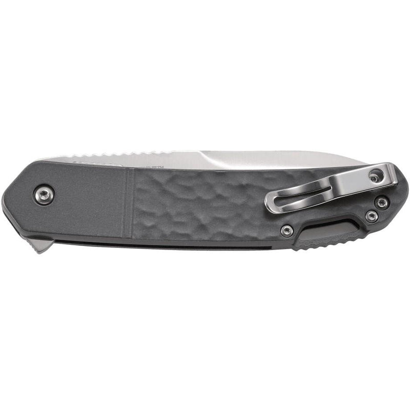 CRKT 540GXP Bona Fide Silver Folding Knife 3 3/5" Blade, Grey