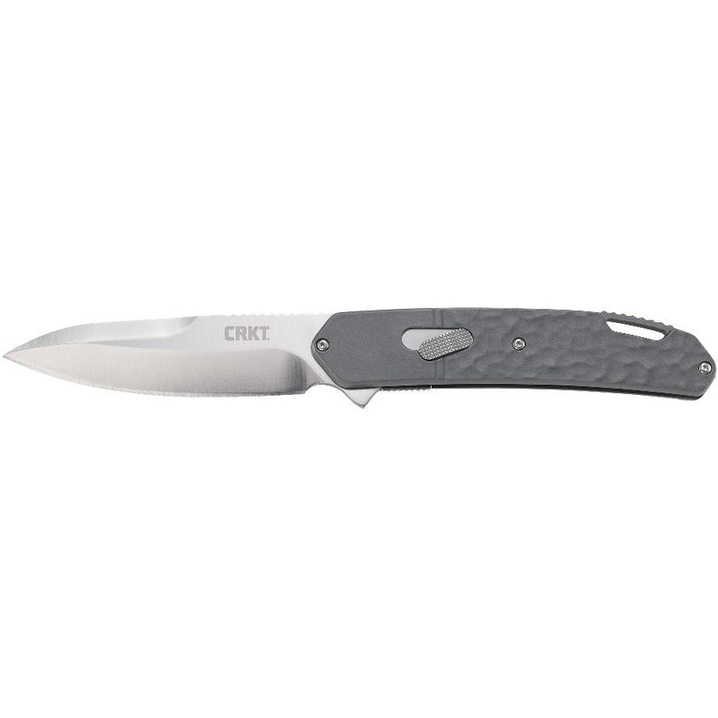 CRKT 540GXP Bona Fide Silver Folding Knife 3 3/5" Blade, Grey