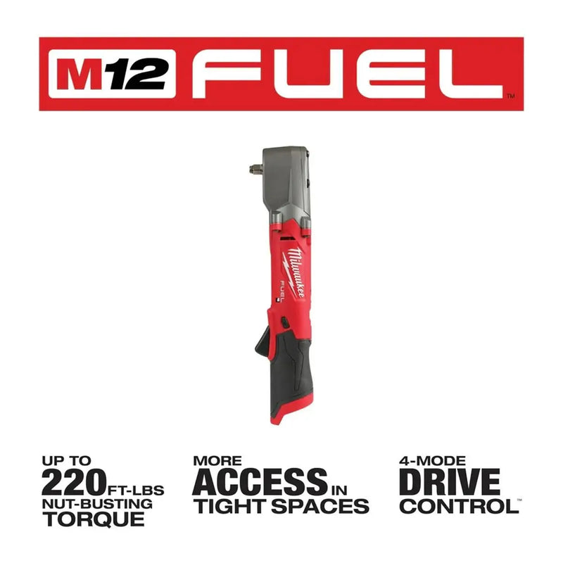 Milwaukee 2564-20 M12 FUEL 3/8" Right Angle Impact Wrench w/ Friction Ring (Tool Only)