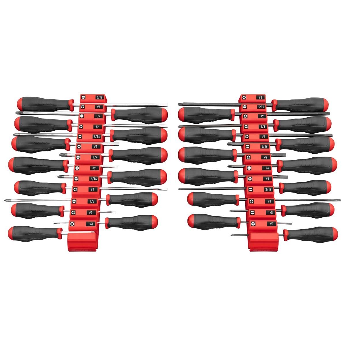 Ernst Manufacturing 5613M 26 Tool Magnetic Screwdriver Pro, Red