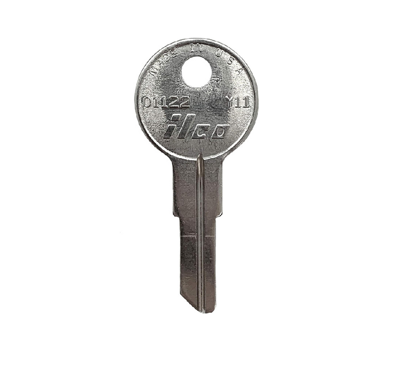 Kaba Ilco Y11-BR Key Blanks (10-Pack)