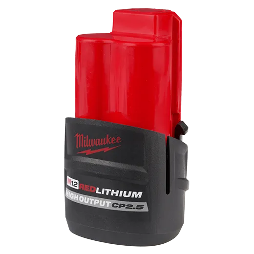 Milwaukee 48-11-2425 M12 REDLITHIUM High Output 2.5 Ah Battery Pack