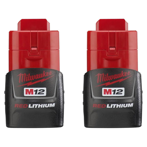 Milwaukee 48-11-2411 M12 REDLITHIUM HIGH OUTPUT CP1.5 (2-Pack)