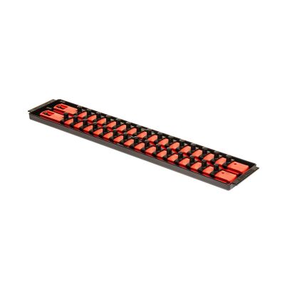 Ernst Manufacturing 8453 2-Rail Twist Lock Socket Boss for 3/8” Sockets, 18”, Red